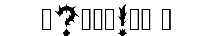 Lais Regular Font OTHER CHARS