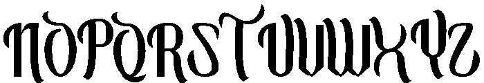 Laliyah Font UPPERCASE