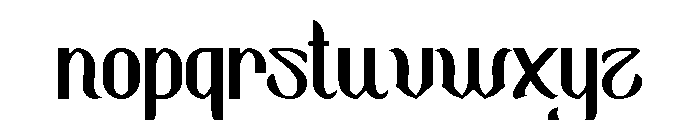 Laliyah Font LOWERCASE