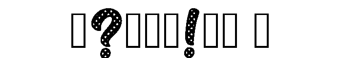 Lama Regular Font OTHER CHARS