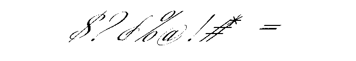 Lamborgini Regular Font OTHER CHARS