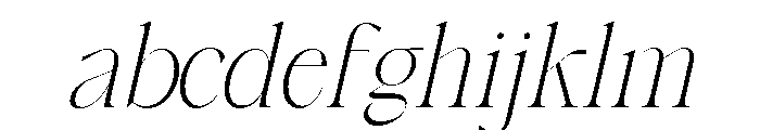 Lamire Modern Oblique FONT