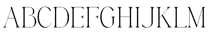 Lamire Modern Regular Font UPPERCASE
