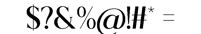 Lamoric Font OTHER CHARS