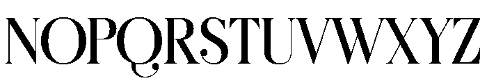 Lamoric Font UPPERCASE