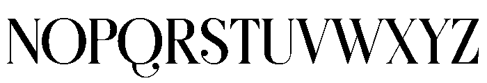 Lamoric Font LOWERCASE