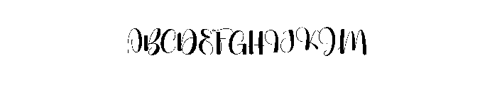 Lampion Font UPPERCASE