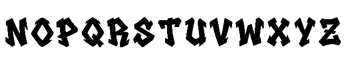 Lamprey Regular Font UPPERCASE