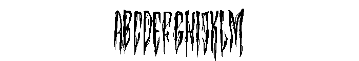 Lamvier Font UPPERCASE