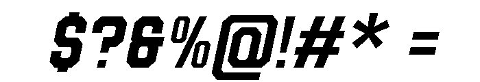 Lancero Italic Font OTHER CHARS