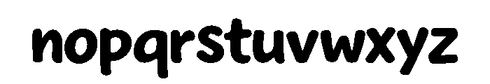 Landeur Peufios Font LOWERCASE
