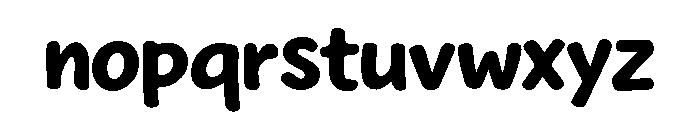 LandeurPeufios Font LOWERCASE