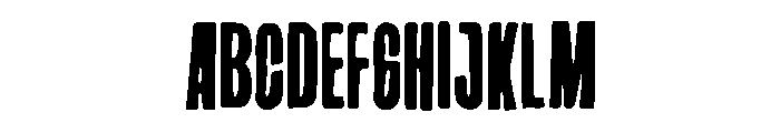 Langsat Font UPPERCASE