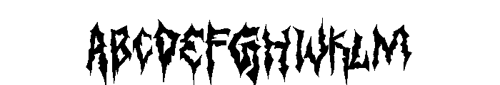 Langschlafer Font UPPERCASE