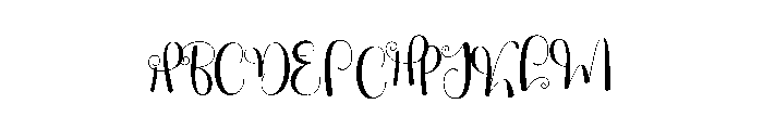 Lantern Home Font UPPERCASE