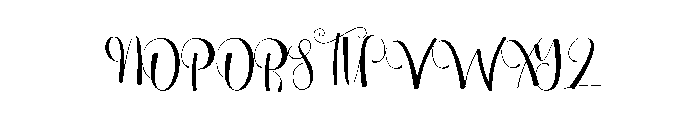Lantern Home Font UPPERCASE