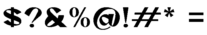 Lanyno Font OTHER CHARS