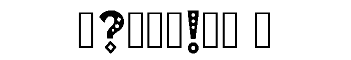 Laodamia Regular Font OTHER CHARS