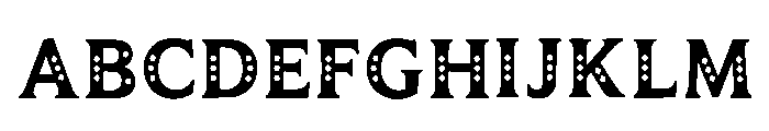 Laodamia Regular Font UPPERCASE