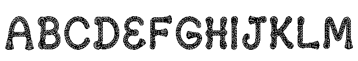 Lapis Regular Font UPPERCASE
