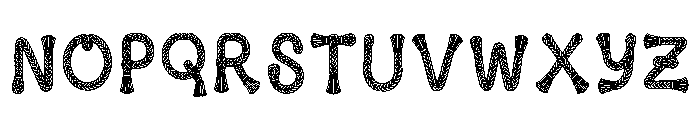 Lapis Regular Font LOWERCASE