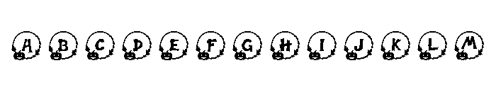 Lapum Halloween Font UPPERCASE