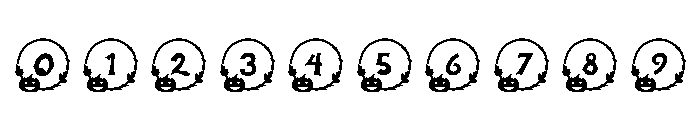 LapumHalloweenRegular Font OTHER CHARS