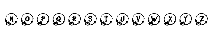 LapumHalloweenRegular Font UPPERCASE