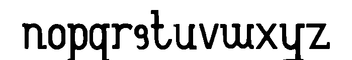 Lardizabala Font LOWERCASE