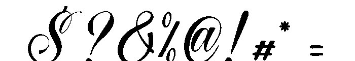Larfioda Font OTHER CHARS
