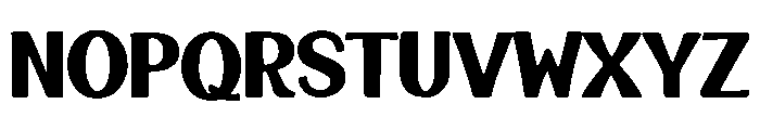 Large Block Font UPPERCASE