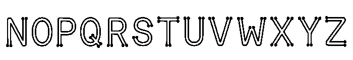Larix Regular Font LOWERCASE