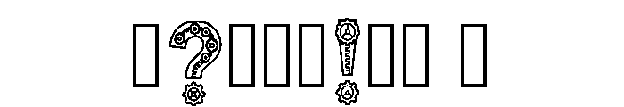 Larks Regular Font OTHER CHARS