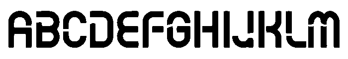 Laseron Font UPPERCASE