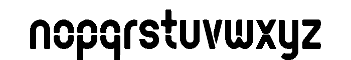 Laseron Font LOWERCASE