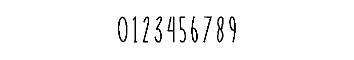 Last Birthday Font OTHER CHARS