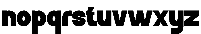 Last Days Regular Font LOWERCASE