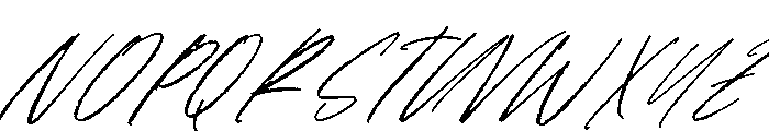 Last Friday Italic Font UPPERCASE