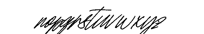 Last Friday Italic Font LOWERCASE