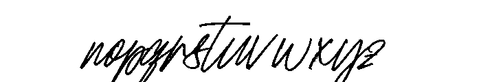 Last Friday Font LOWERCASE