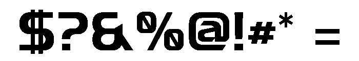 Lastcar Font OTHER CHARS