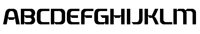 Lastcar Font UPPERCASE