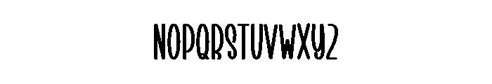 Lastfriday Font UPPERCASE