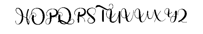 Latern Midnighty Font UPPERCASE