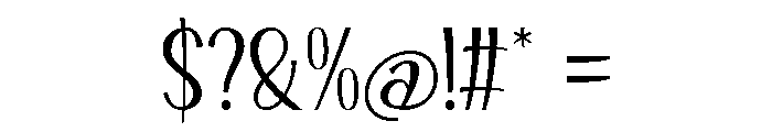 Latest Motivation Font OTHER CHARS