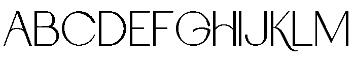Latica Marcia Regular Font UPPERCASE