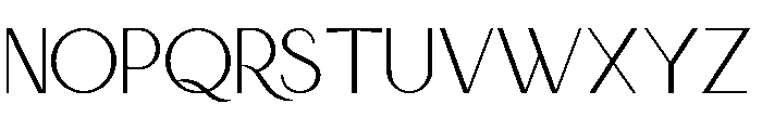 Latica Marcia Regular Font UPPERCASE