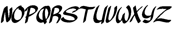 Latinatino Font UPPERCASE