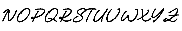 Latomys Font UPPERCASE