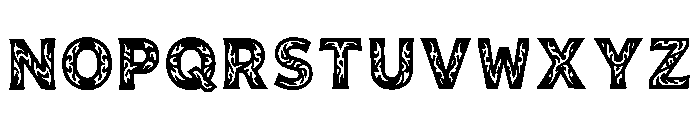 Lattice Regular Font LOWERCASE